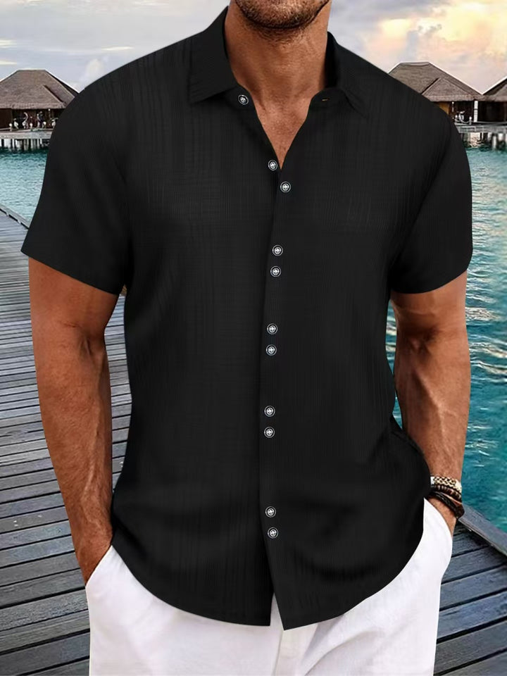 Herren Kurzarmhemd Aliams