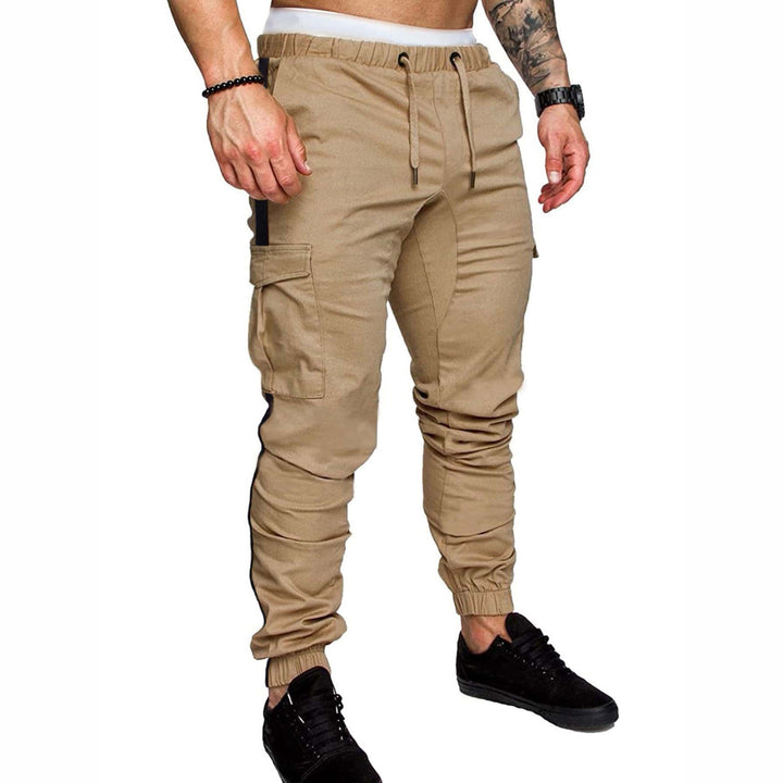 Herren Cargo-Jogginghose mit elastischem Bund und praktischen Taschen Aliams
