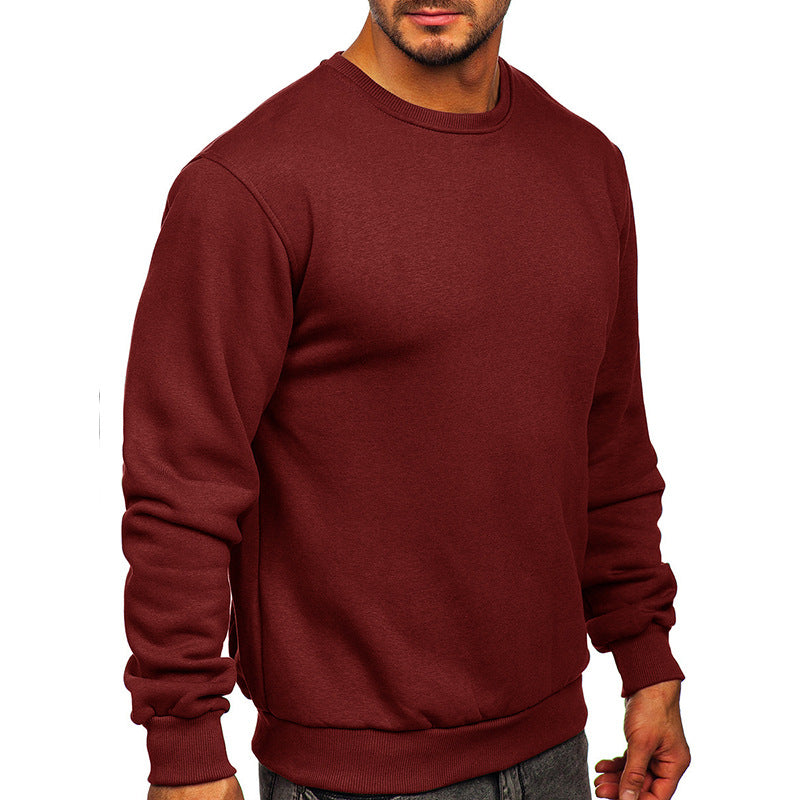 Herren Sweatshirt mit klassischem Rundhalsausschnitt Aliams