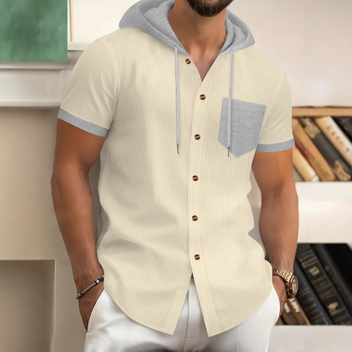 Herren Freizeitshirt mit Kapuze Aliams