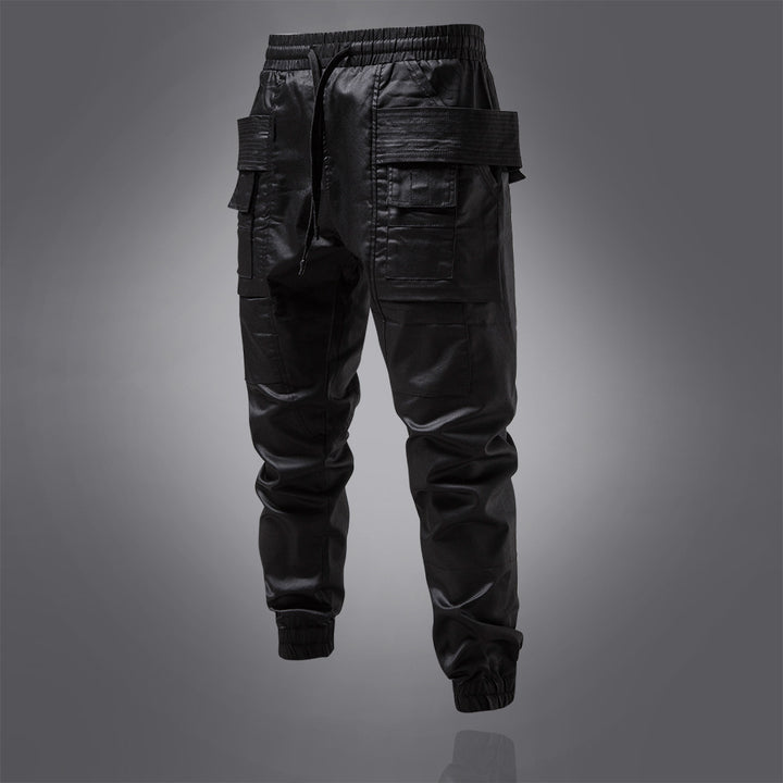 Herren Cargo-Hose mit praktischen Taschen und elastischem Bund Aliams