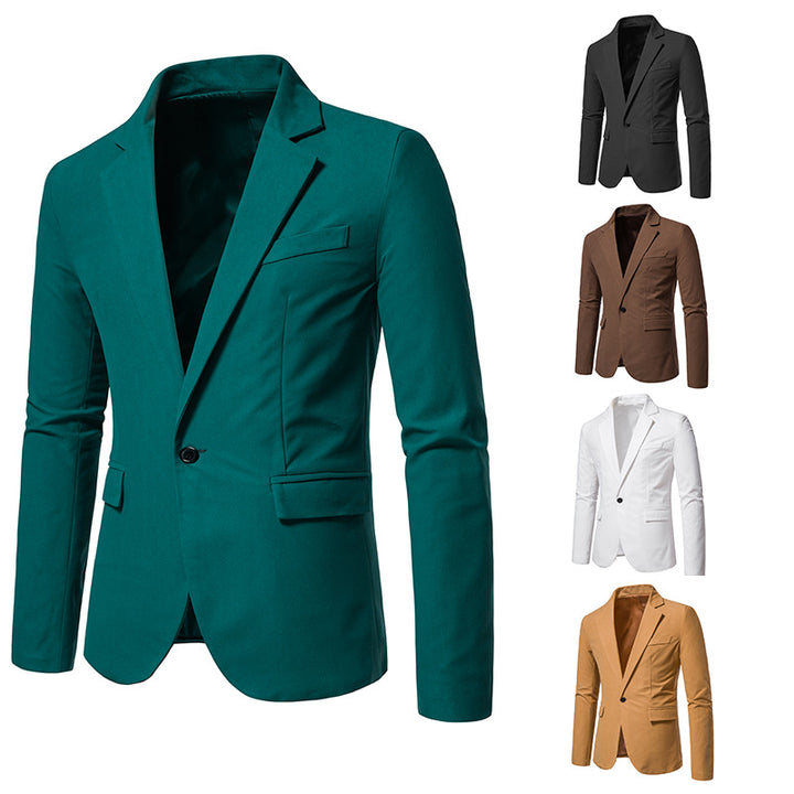 Herren Eleganter Blazer mit modernem Schnitt und Taschen Aliams