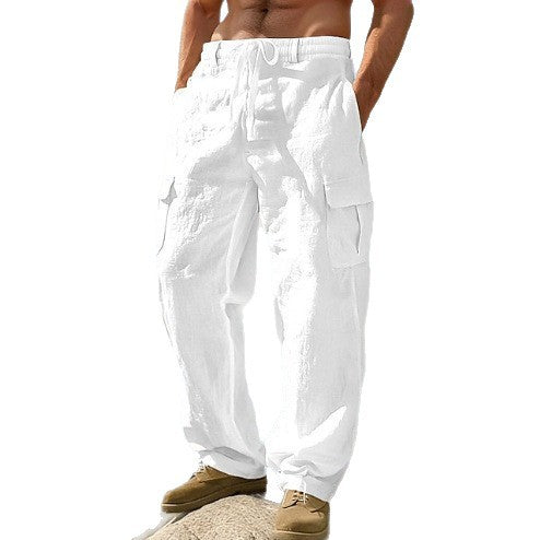 Herren Cargo-Hose mit elastischem Bund und praktischen Seitentaschen Aliams