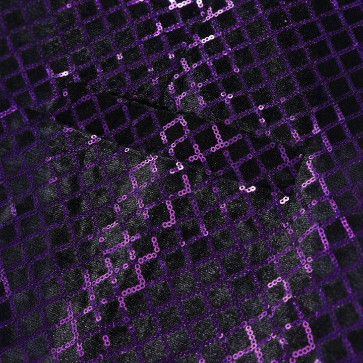 Herren Glamouröse Pailletten-Weste Aliams