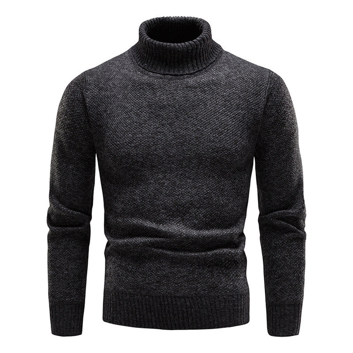 Herren Rollkragenpullover aus hochwertiger Wolle Aliams
