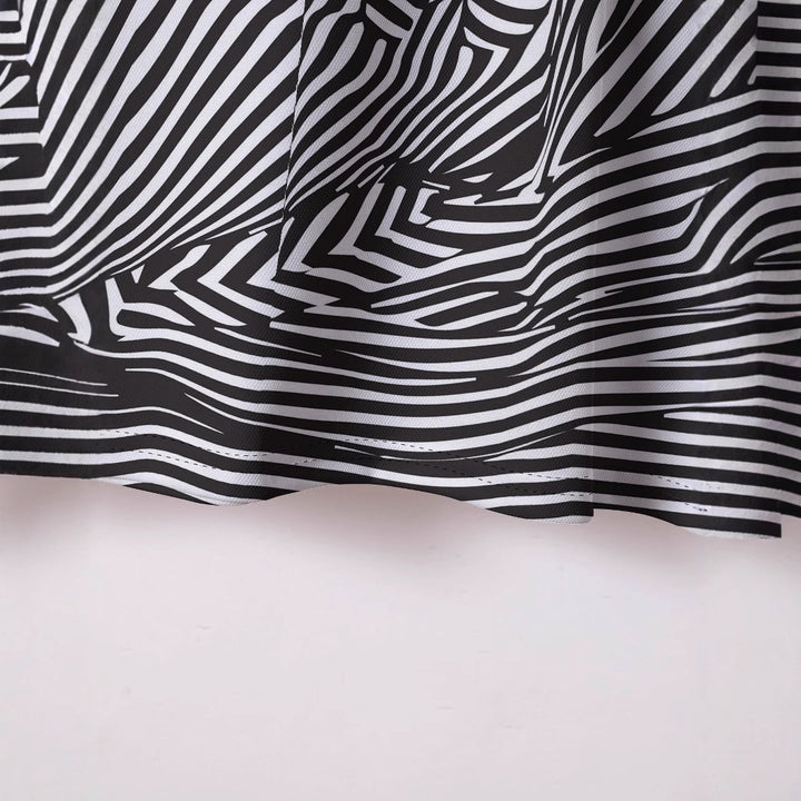 Herren Kurzarm Poloshirt mit modernem Streifendesign Aliams