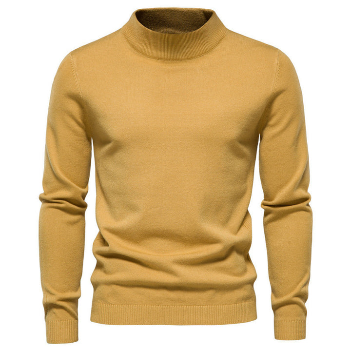Herren Strickpullover mit hohen Kragen Aliams