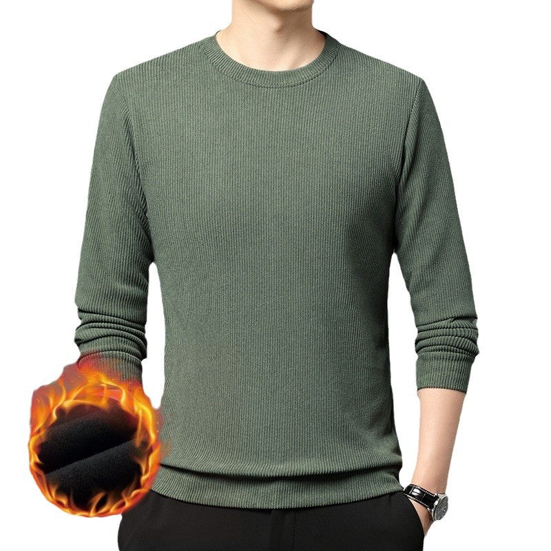Herren komfortabler und stilvoller Rundhalspullover aus wärmendem Material Aliams