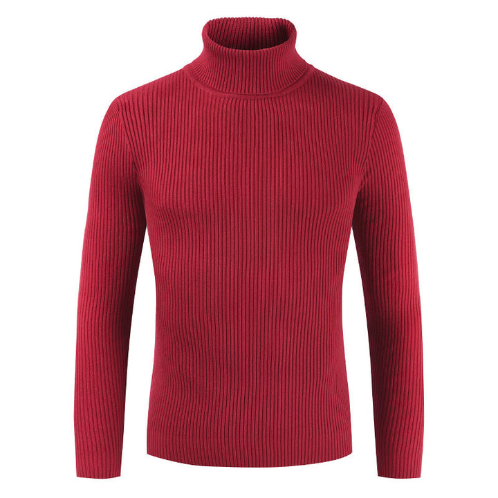 Damen Rollkragenpullover aus gehäkeltem Strick Aliams