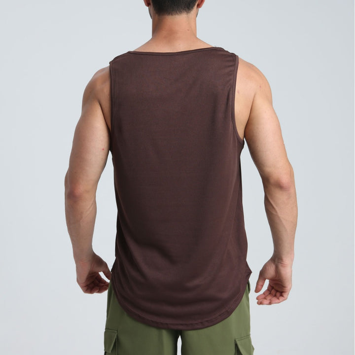 Herren Atmungsaktives Training Tanktop Aliams