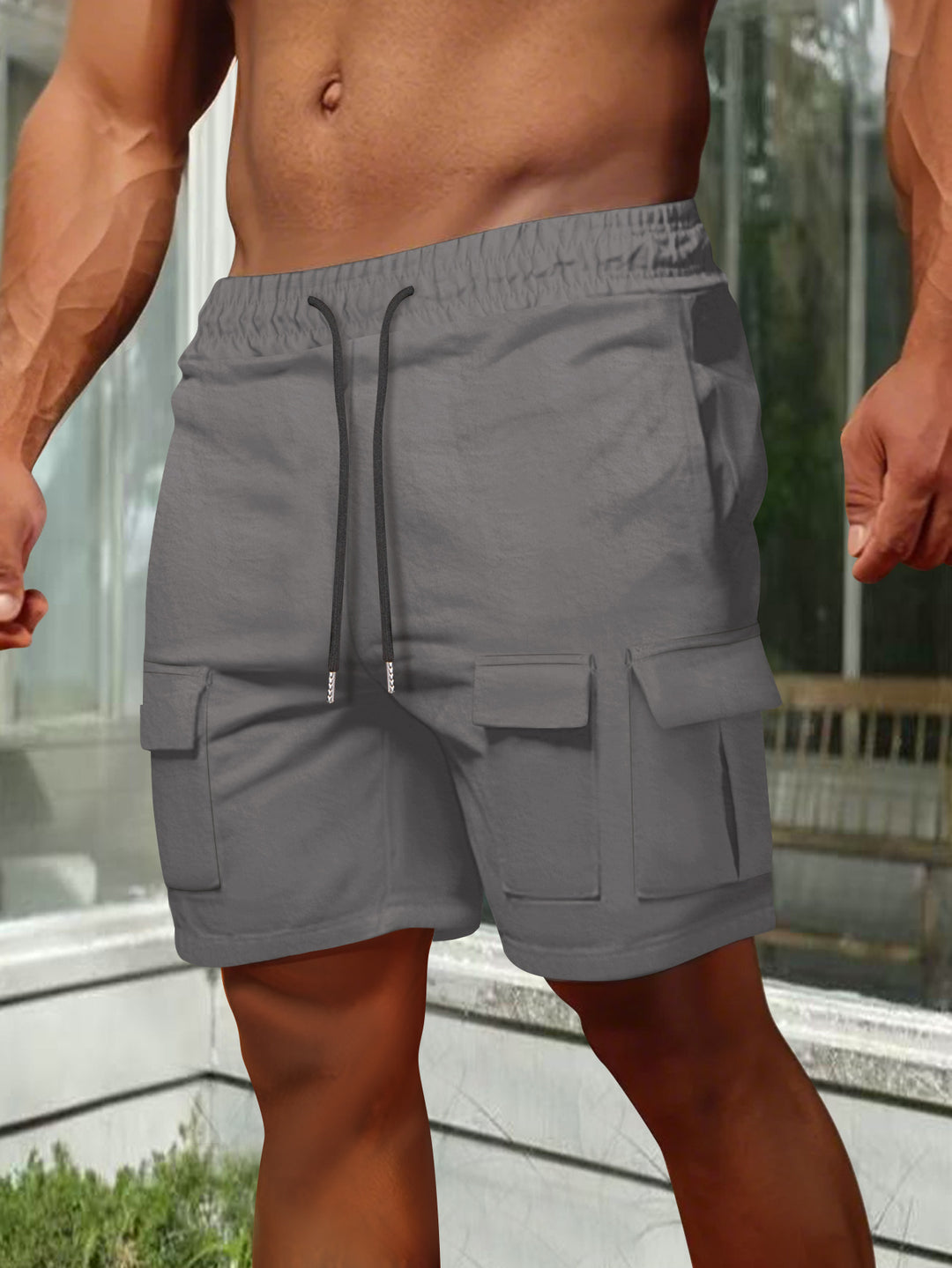Herren Cargo-Stil Aktive Shorts Aliams