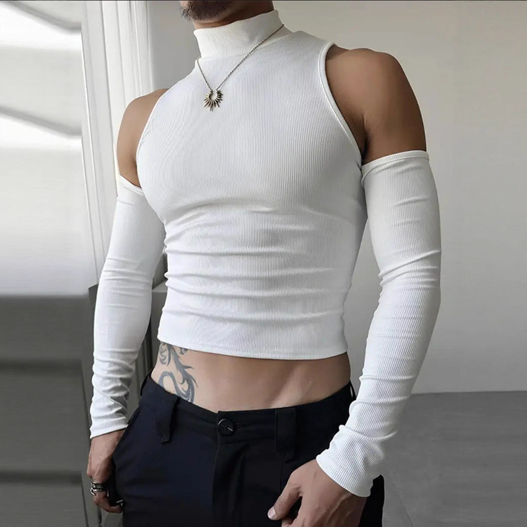 Damen Oberteil mit kaltem Schulterdesign Aliams