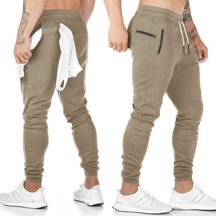 Herren sportliche Slim Fit Jogginghose Aliams