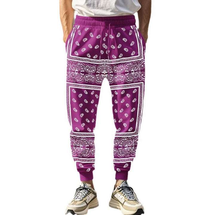 Herren unkomplizierte Jogginghose im Bandana-Stil Aliams