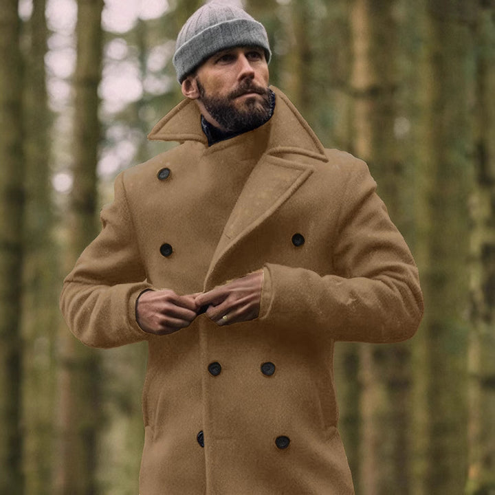 Herren elegante Wintermantel Aliams