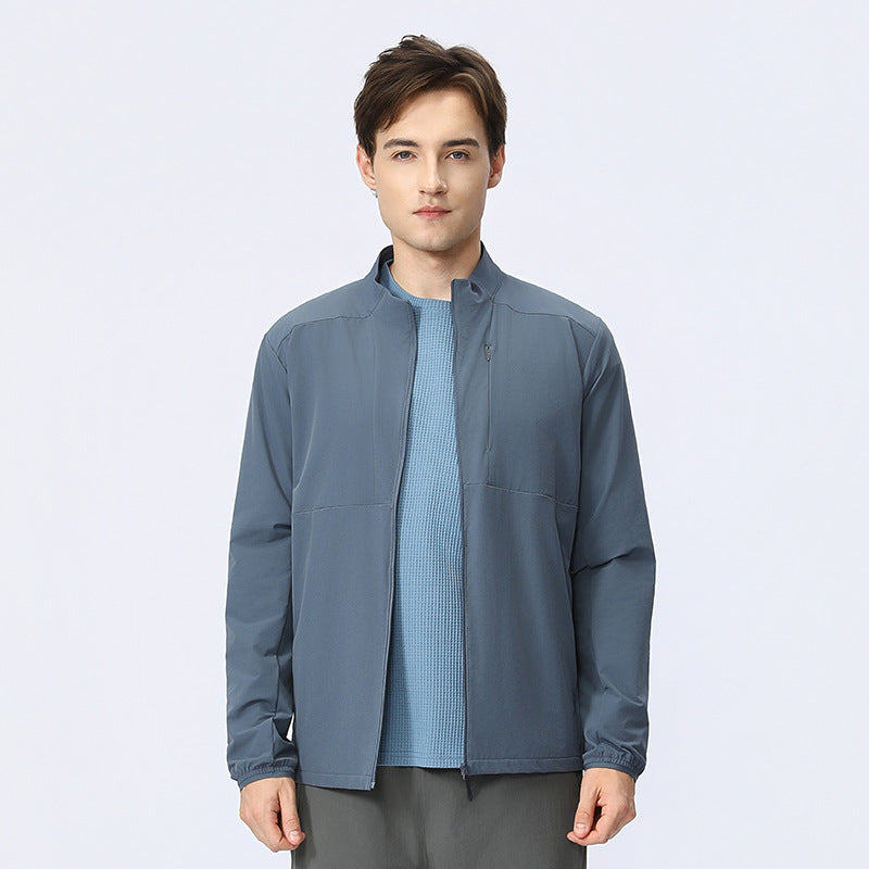 Herren Sportliche Windjacke Aliams