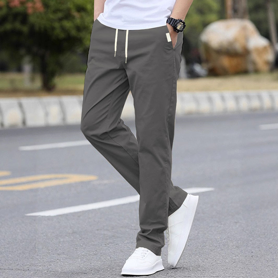 Herren Freizeit-Hose mit verstellbarem Bund und atmungsaktivem Material Aliams