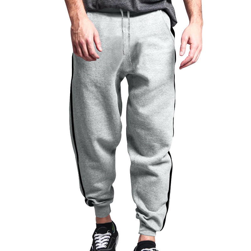 Herren Sportliche Jogginghose mit seitlichem Streifen Aliams