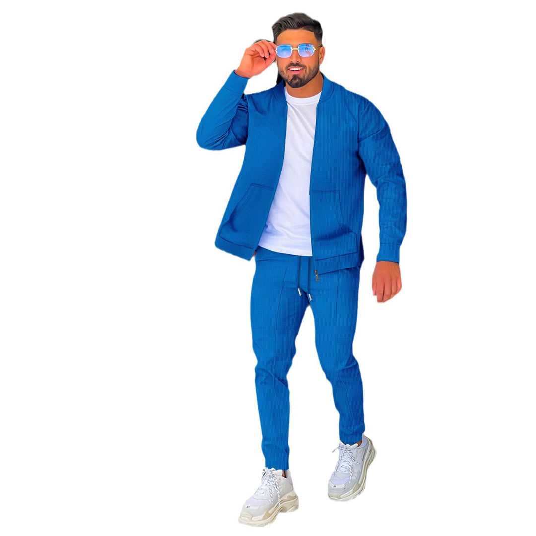 Herren sportliches Outfit mit leicht strukturiertem Design Aliams