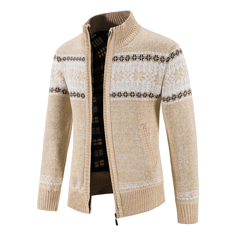 Herren Strickjacke mit zukunftsweisendem Design Aliams