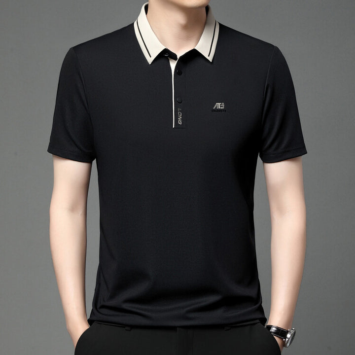 Herren feuchtigkeitsregulierendes Poloshirt mit modernem Kragen Aliams