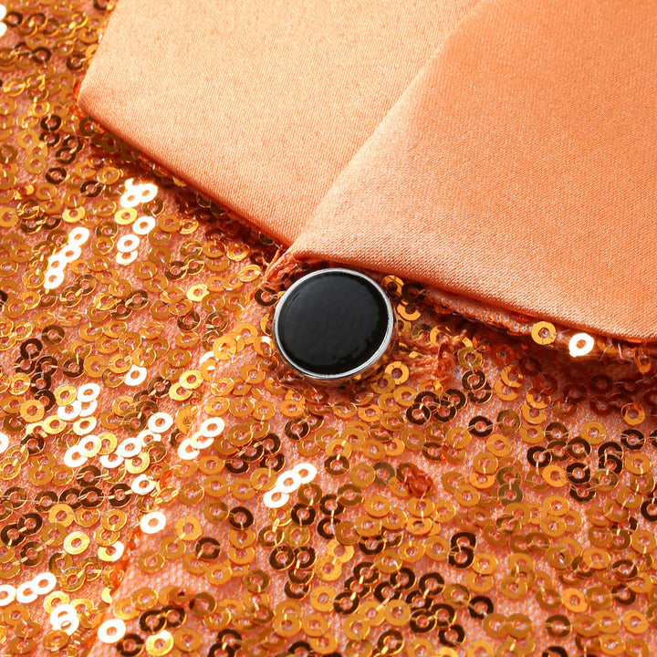 Herren glamouröse Pailletten-Weste Aliams