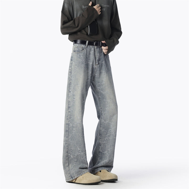 Herren Weite Jeans mit einzigartigem Muster und hohem Tragekomfort Aliams