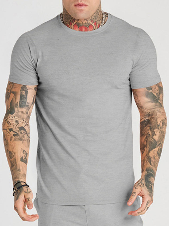 Herren körperbetontes T-Shirt Aliams