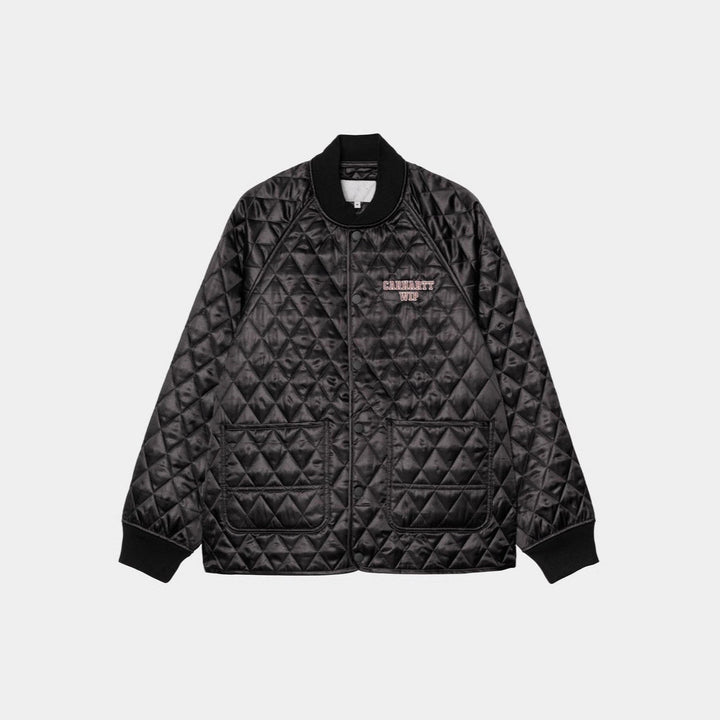 Herren gesteppte Bomberjacke mit praktischen Taschen Aliams