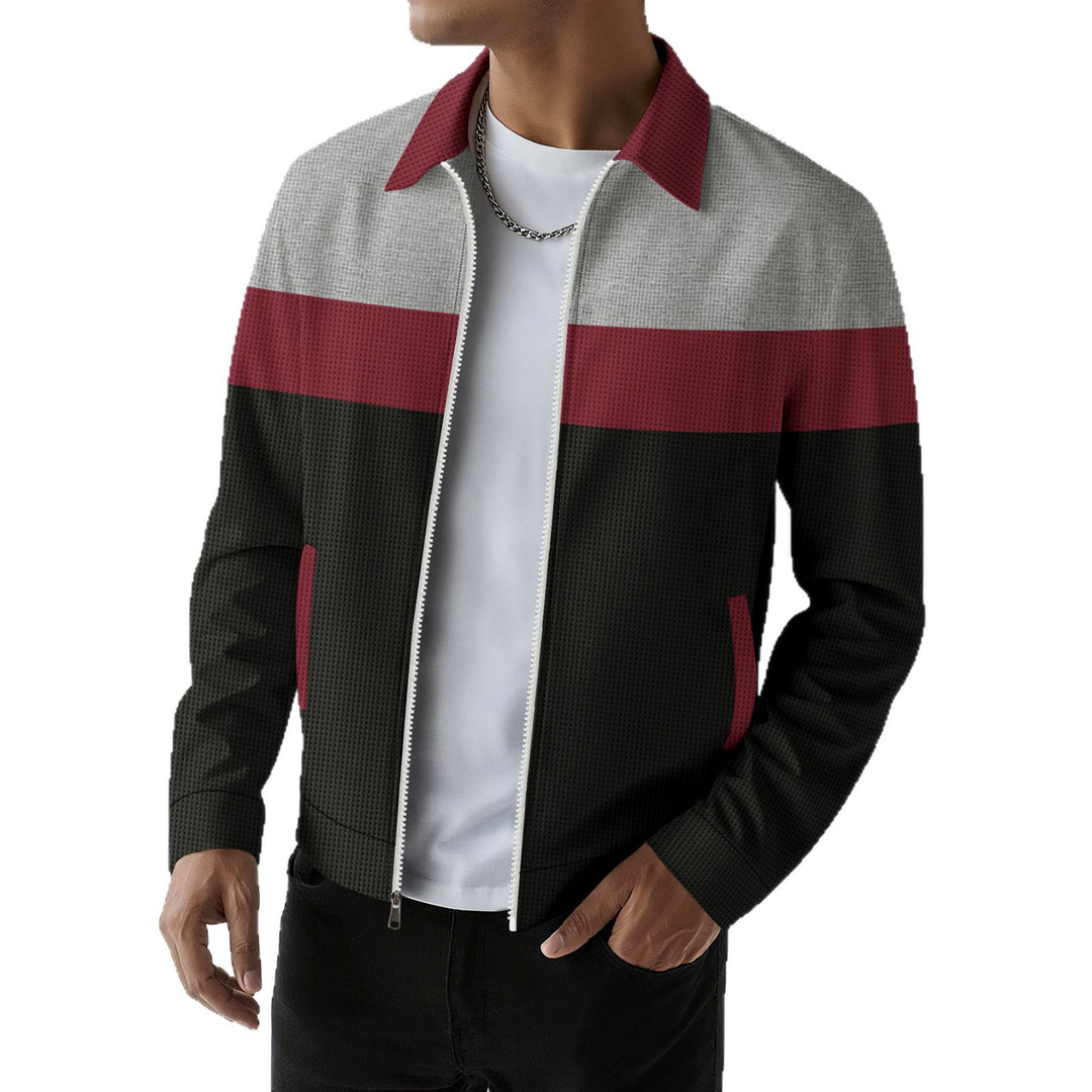 Herren sporty und stylische Jacke mit modischem Design Aliams