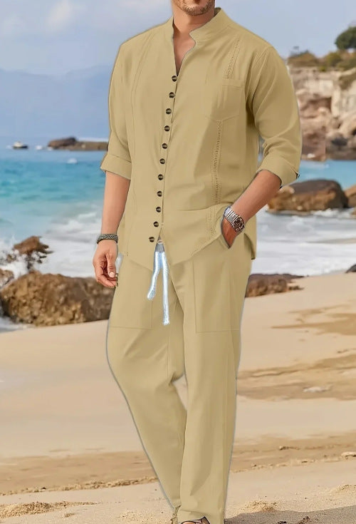 Herren Entspanntes Strandbekleidungsset Aliams