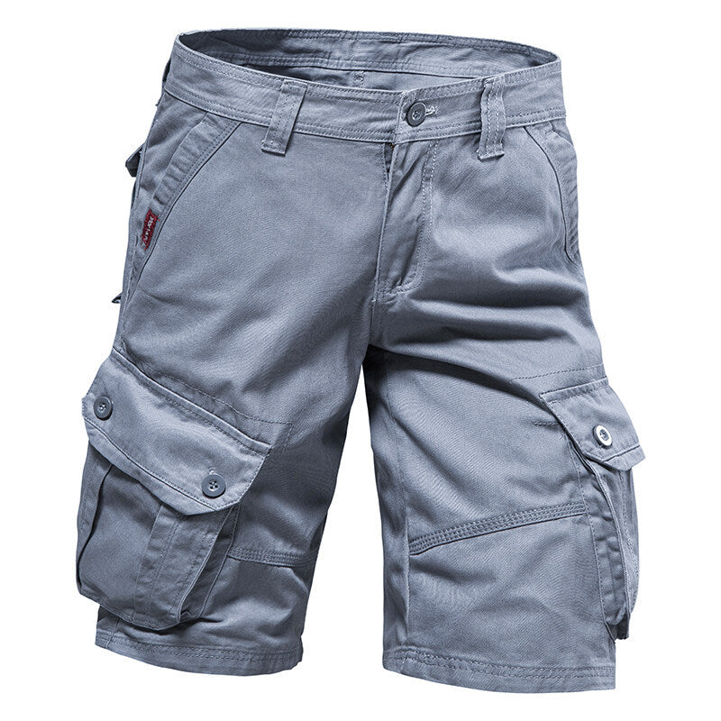 Herren Cargo-Shorts mit mehreren Taschen Aliams
