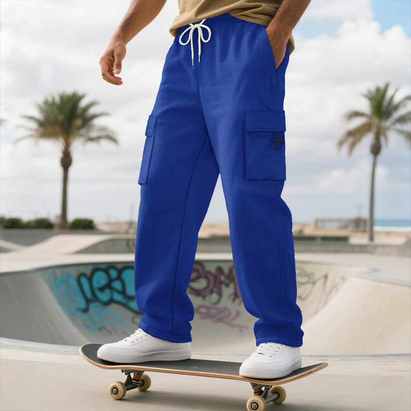 Herren Cargo-Hose mit elastischem Bund und praktischen Seitentaschen Aliams