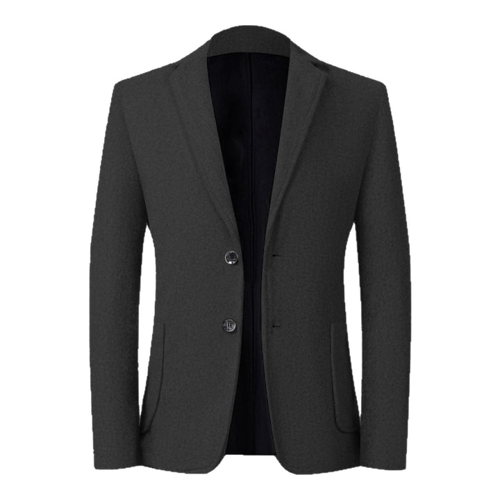 Herren eleganter, strukturierter Anzugblazer Aliams