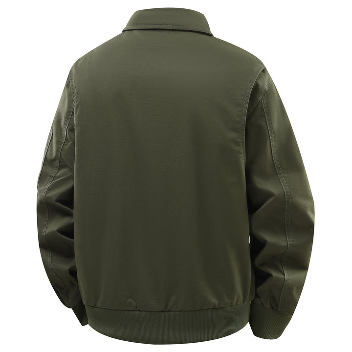 Herren Utility-Jacke mit praktischen Taschen und strapazierfähigem Material Aliams