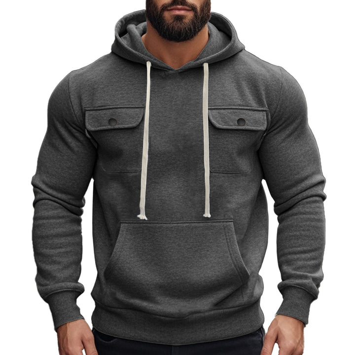 Herren Kapuzenpullover mit praktischen Pattentaschen und modernem Design Aliams