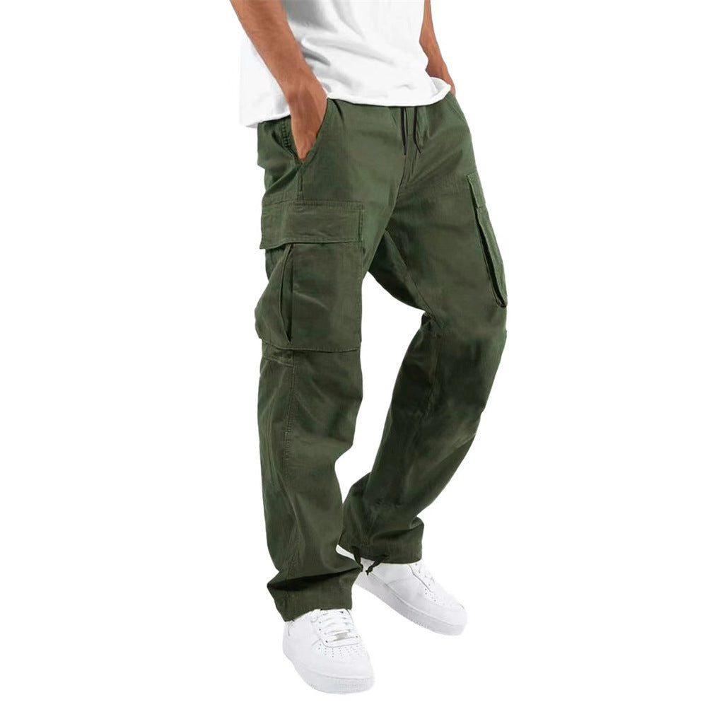 Herren robuste Multi-Taschen Cargohose Aliams