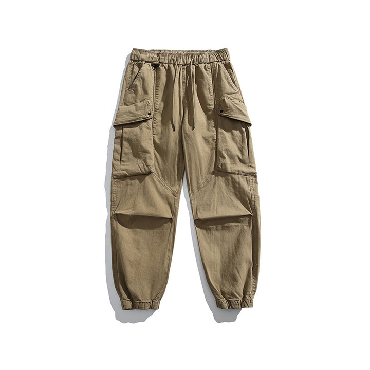 Herren Cargo-Hose mit elastischem Bund und praktischen Taschen Aliams