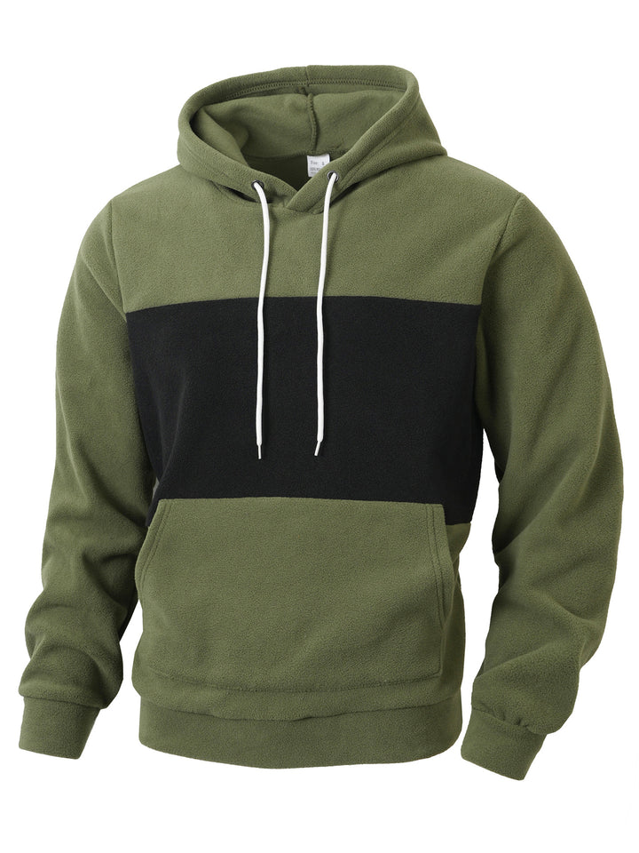 Herren Fleece-Hoodie mit innovativem Design Aliams