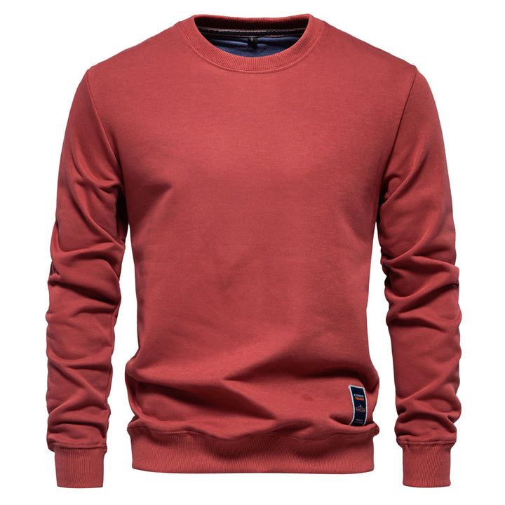 Herren Sweatshirt mit klassischem Rundhalsausschnitt Aliams