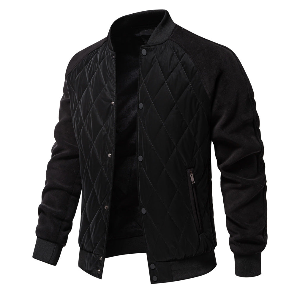 Herren Steppjacke mit modernem Design und praktischen Taschen Aliams