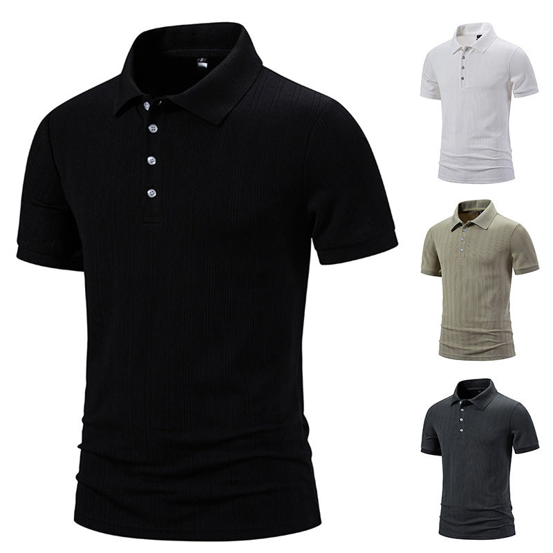 Herren Poloshirt mit strukturiertem Design und hochwertiger Baumwollmischung Aliams
