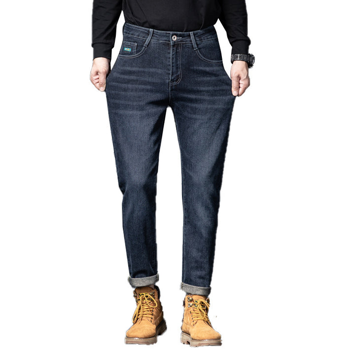 Herren Slim Fit Jeanshose mit hohem Tragekomfort und modischem Look Aliams