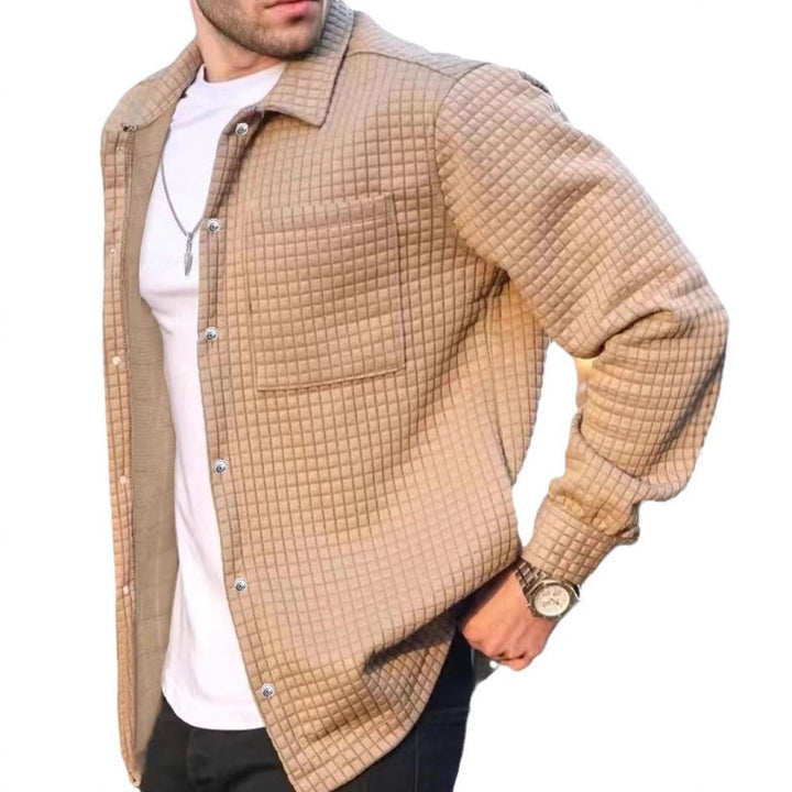 Herren gesteppte Freizeitjacke mit praktischen Taschen und modischem Design Aliams