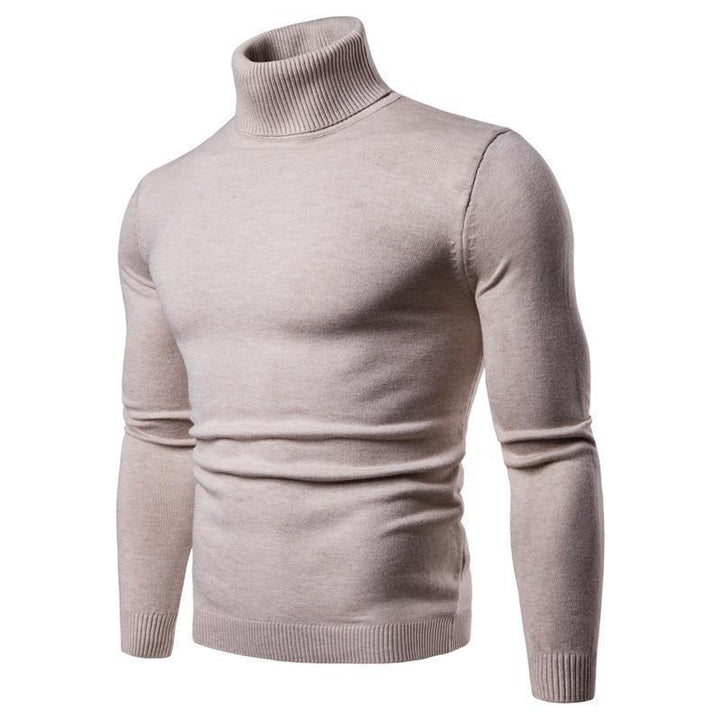 Herren Rollkragenpullover aus feiner Merinowolle Aliams