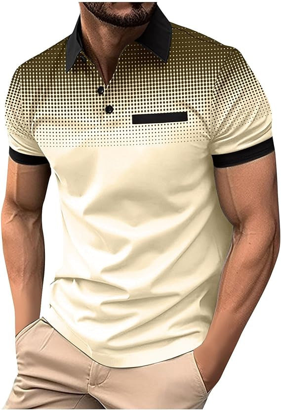 Herren Poloshirt mit modernen Designelementen und stylischen Akzenten Aliams