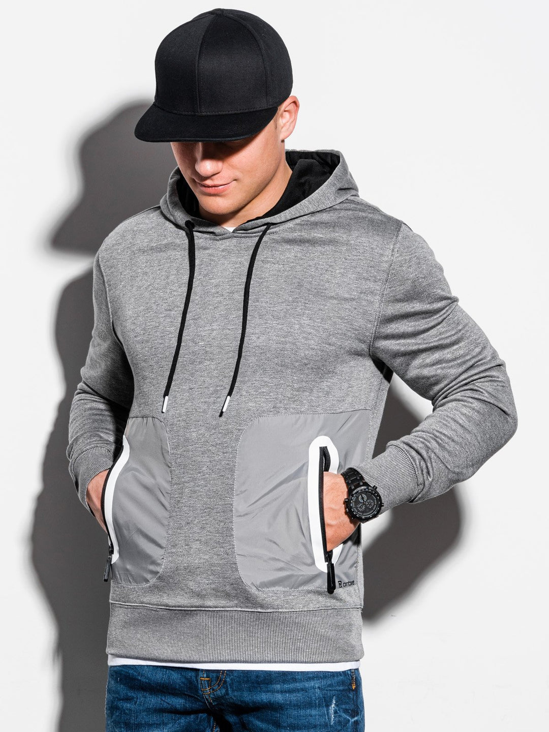 Herren Kapuzenpullover mit funktionalen Taschen und stylischem Design Aliams