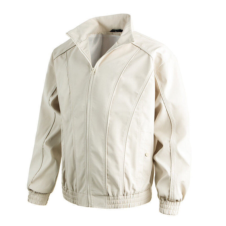 Herren Freizeitjacke mit hochschließendem Kragen und elastischem Bund Aliams