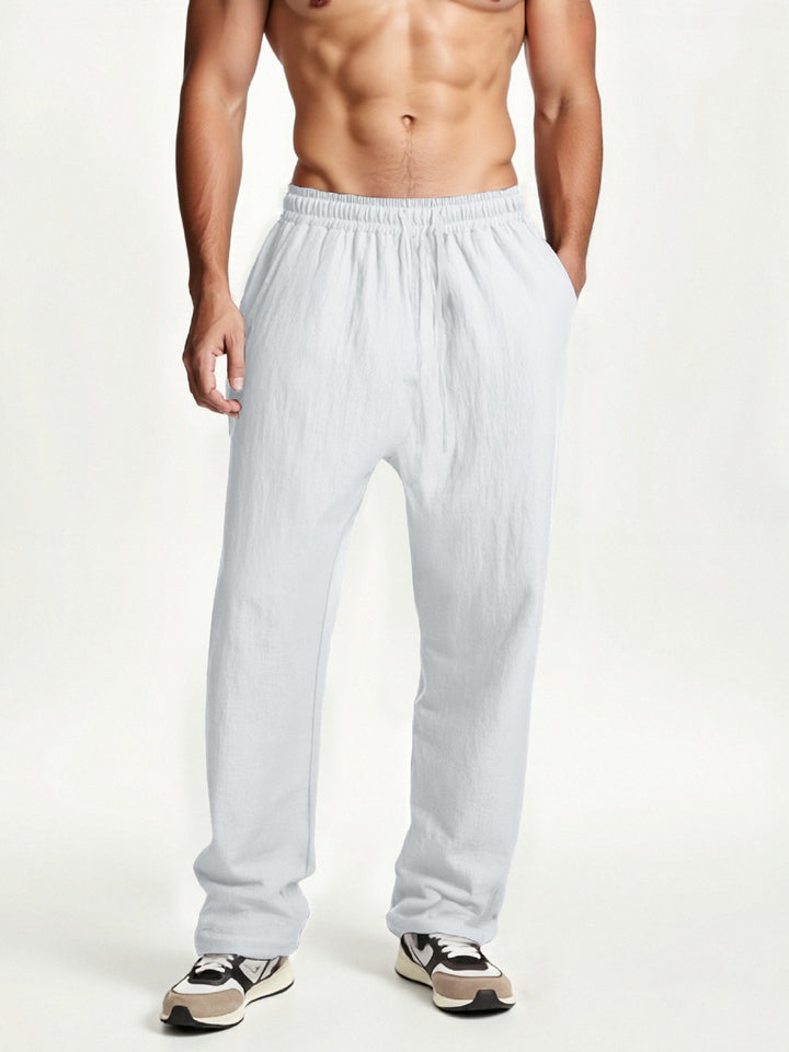 Herren elastische Freizeithose mit komfortablem Bund Aliams