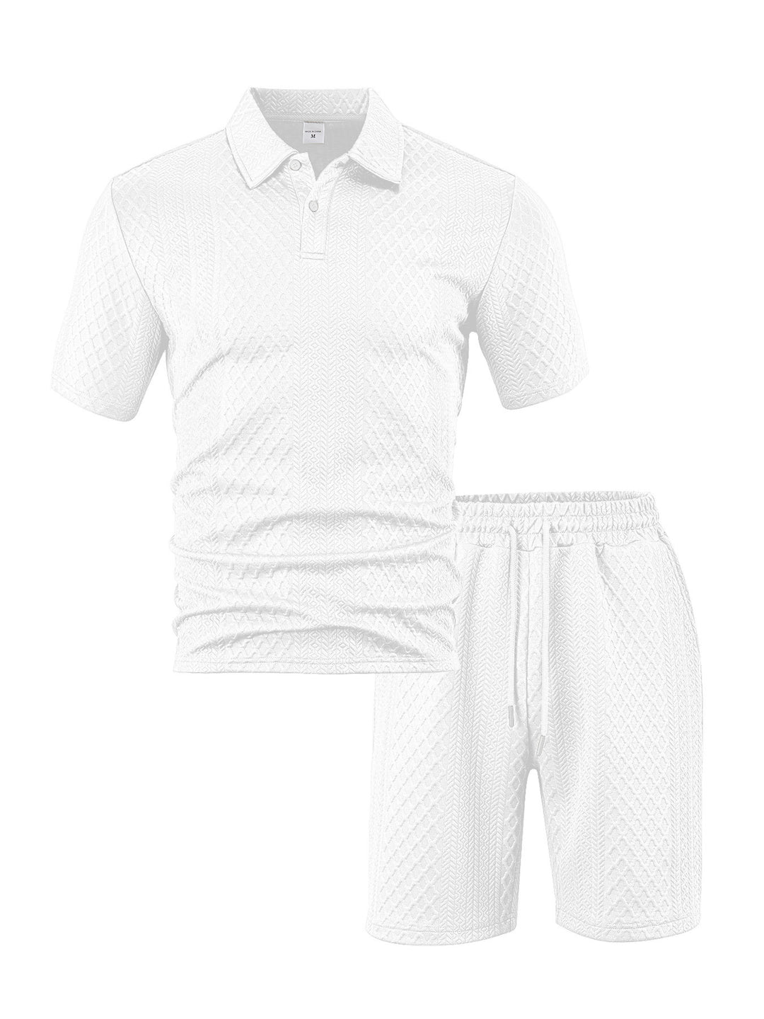 Herren Sportliches Poloshirt mit Shorts Aliams